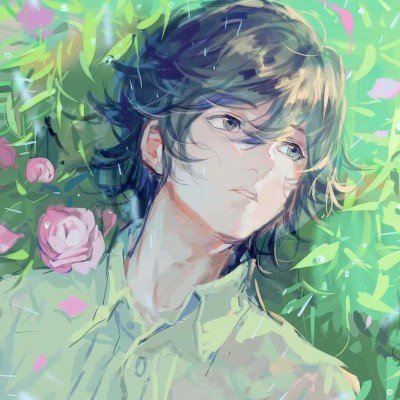 男孩组团摘花被抓包 主人耐心引导